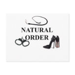NATURAL ORDER postcards