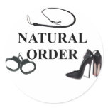 NATURAL ORDER stickers