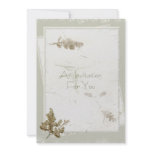 Natural Pressed Flower invitations