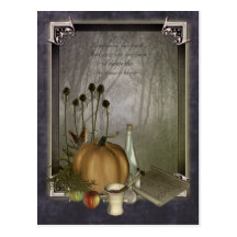 Natural Witch Customisable Postcard