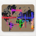 Natural World Black mousepads