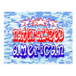 Naturalised American Cards Postcard