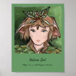 Nature Girl Card posters