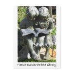 NATURE LIBRARY postcard