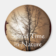 NATURE LOVER FRIDGE MAGNET