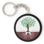 Nature Loving Tree Hugger Key Chain