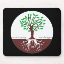Nature Loving Tree Hugger Mouse Mat