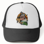 Nature montage trucker hat