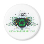 Nature Recycles Fridge Magnets