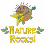 Nature Rocks embroidered shirts