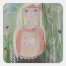 Nature Stickers Carrés
