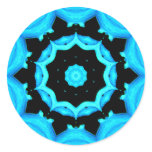 NATURE'S ART OCEAN BLUE stickers