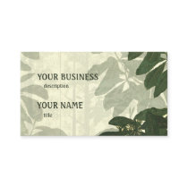 Natures Beauty Linen Business Card