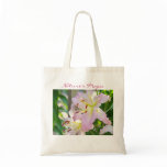 Nature's Magic! Tote bag Pink Lily Flowers Gardens