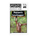 Nature's treehugger postage
