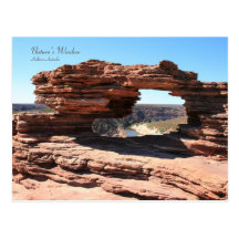 Nature's Window, Kalbarri - Postcard