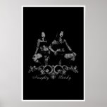 Naughty and Bitchy posters