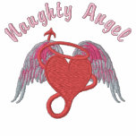 Naughty Angel embroidered shirts
