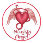Naughty Angel stickers