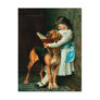 Naughty Boy or Compulsory Education Postcard