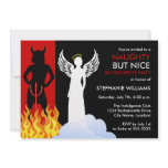 Naughty But Nice Bachelorette Party Invitation