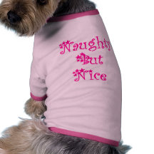Naughty But Nice Dog Tees