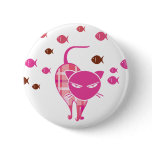 Naughty Cat buttons