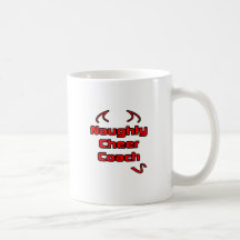 Naughty Cheer Coach Coffee Mugs