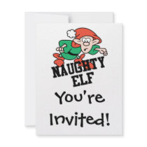 Naughty Christmas Elf Announcements
