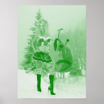 Naughty Christmas Elf Poster Prints