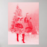 Naughty Christmas Elf Poster Prints