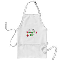 Naughty Elf Aprons