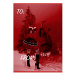 Naughty Elf - Christmas business cards