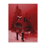 Naughty Elf - Christmas postcards