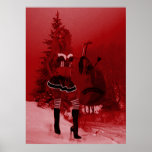 Naughty Elf - Christmas posters