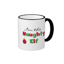 Naughty Elf Coffee Mugs