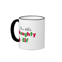 Naughty Elf Coffee Mugs