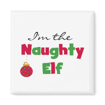 Naughty Elf T-shirts and Gifts