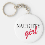 Naughty Girl Keychain