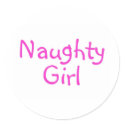 Naughty Girl stickers