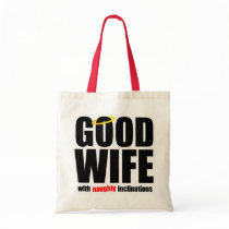 Naughty Inclinations Tote Bags