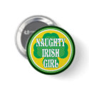 Naughty Irish Girl buttons
