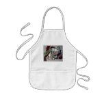 naughty kittens cats playing with yarn antique art aprons