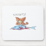 Naughty Lion Mouse Pad mousepads