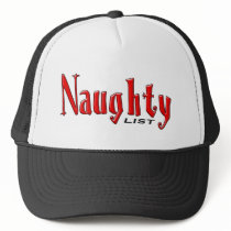 Naughty List Mesh Hats