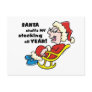 Naughty Mrs. Claus Christmas Post Cards
