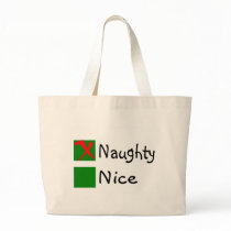 Naughty Not Nice Christmas Bags