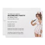 Naughty Nurse Bachelor Party Invites