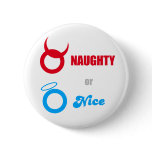 Naughty Or Nice - Emo Alternative Grunge Rock Punk buttons