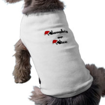 Naughty or Nice Pet Clothes